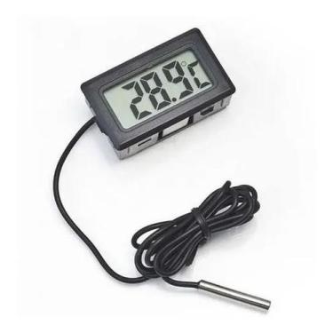 Imagem de Termômetro Digital Com Sonda Para Freezer, Geladeira, Chocadeira, Free