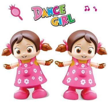 Imagem de Boneca Canta Dança E Acende Luz Vestido Rosa - TOYS