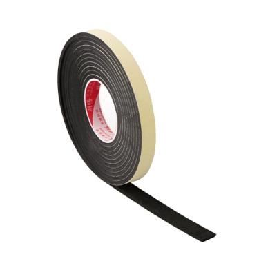 Imagem de Fita de espuma dupla face, 16,4 m EVA Weather Stripping, esponja autoadesiva multiuso para decoração de casa, scrapbooking, projetos de artesanato DIY