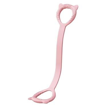 Imagem de Faixas de resistência ao exercício – Faixas elásticas para exercícios com alça antiderrapante | Extensor de peito para exercitador de braço, corda flexível portátil para treinamento muscular e