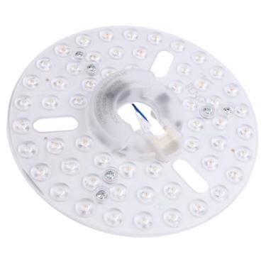 Imagem de Hyuduo Retrofit da Luz do Ventilador de Teto LED Substituição da Luz do Ventilador Com 3 Temperaturas de Cor Função de Memória Painel de Alumínio Fácil de Usar para Luzes do Ventilador