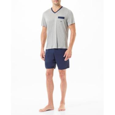 Imagem de Pijama Liso - Lohe, Cinza, M