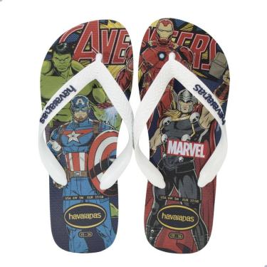 Imagem de Chinelo Havaianas Top Marvel Classics Branco