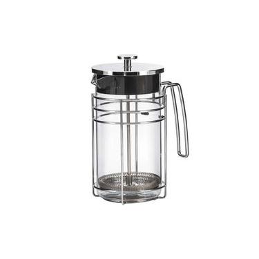 Imagem de Cafeteira Francesa Vidro Aço Inox Oxford 1 L : Café Encorpado