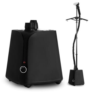 Imagem de FARMLULU Vaporizador De Roupas Colorido Vertical, 2000 W, Profissional, Para Pendurar Com Suporte, Tecidos Comerciais, Tanque Água 1,8 L, Vaporização 45 Minutos, Groselha Preta