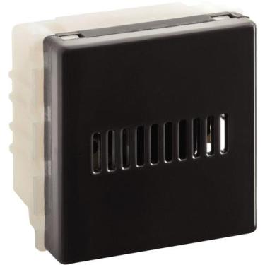 Imagem de Módulo Campainha Cigarra Eletrônica Biv. Grafite Tramontina