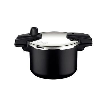 Imagem de Panela de Pressão Tramontina 4,5 Litros Arizona Revestimento Antiaderente Starflon Max Preto