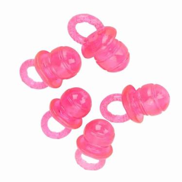 Imagem de Cosiki Chupeta Interativa Em Forma de Mordedor para Cães de Estimação, Brinquedo para Mastigar, Ajuda a Limpar o Tártaro, para Cães de Estimação, 5 Peças TPR Em Verde/vermelho (Vermelho)