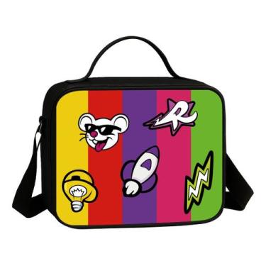 Imagem de LancheiraTermica Escolar Avulsa Youtubers Infantil Logo Integrantes Ro