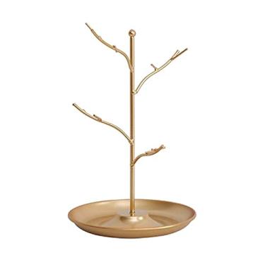 Imagem de Suporte de joias, 1 peça, suporte de armazenamento de joias, brincos, colar, pulseira, suporte de anel, prateleira, organizador de joias, organizador de joias, exibição de joias (cor: 3)