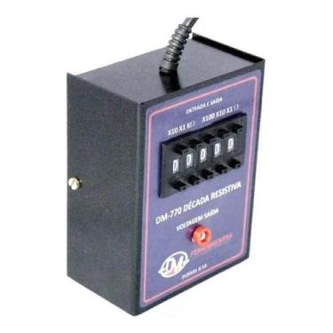 Imagem de Década Resistiva Por Tecla Com Simulador - DM Ferramentas