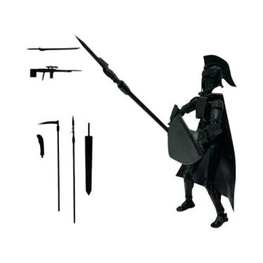 Imagem de Robô Articulado 3D Lucky 13: Boneco De Ação DIY, Brinquedo De Descompr