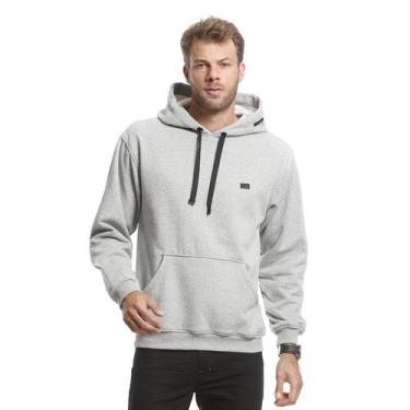 Imagem de Blusa de Moletom Canguru VLCS Minimalista - VLCS - Violações, Mescla m