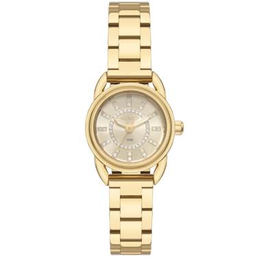 Imagem de Relógio Euro Feminino Ref: Eu2036Yvi/4D Casual Dourado