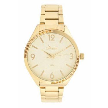 Imagem de Relógio Feminino Condor Co2035Krt/4D Analógico Dourado