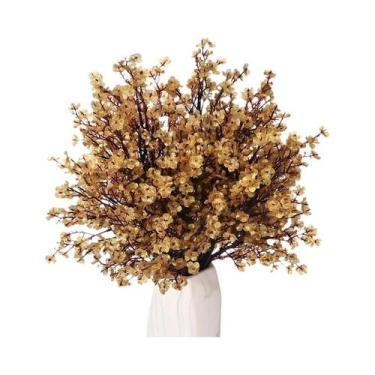 Imagem de Plantas Artificiais Longas De Gypsophila (Hálito De Bebê) - 10 Peças P