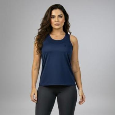 Imagem de Camiseta Regata Feminina Dry Blusas Treino Academia-Feminino
