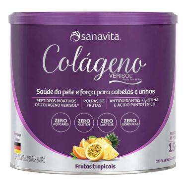 Imagem de Colágeno Skin - 150g Frutas Tropicais - Sanavita-Unissex