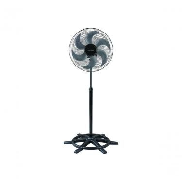 Imagem de Ventilador de Coluna Ventisol 200W 45cm 6 Pás Preto Steel 50cm para Uso Comercial Bivolt