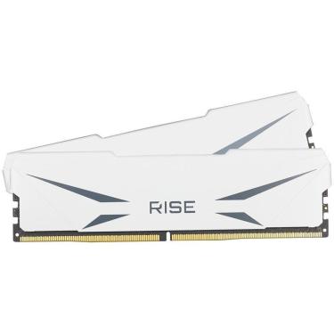 Imagem de Memória RAM Rise Mode 32GB (2x16GB), 5200Mhz, DDR5, CL42, Zeus Series Branco - RM-D5-2X16G-5200ZE-W-Unissex