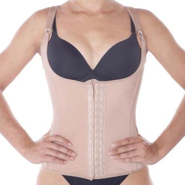 Imagem de Cinta Modeladora 12 Barbatanas Com Fecho Frontal E Alças Reguláveis Pr