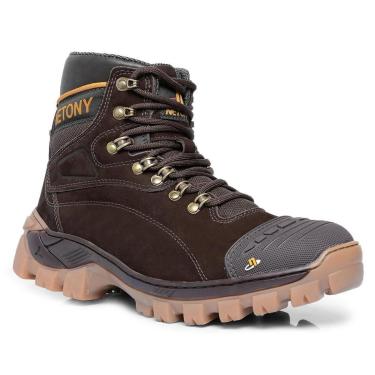 Imagem de Bota em Couro Masculina Estilo e Conforto para Uso Casual e Profissional-Masculino