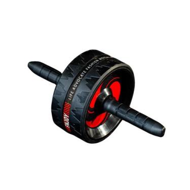 Imagem de Roda abdominal compacta wheel exercicio core abdomen para treino wct f