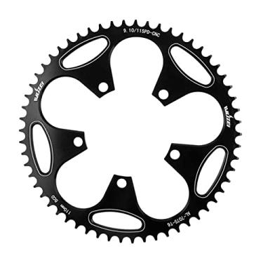 Imagem de forma forma forma de Largura Estreita 110BCD, 50-60T, Não, Direta para Acessórios de Roda Dentada de BTT de, Preto 60T