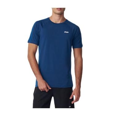 Imagem de Camiseta Masculina Fila Light Speed Azul Denim - 102499