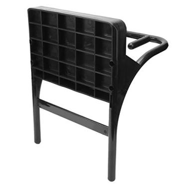 Imagem de Raquete de montagem de motor de barco, suporte de motor externo de caiaque em PVC preto acessório de barco suporte de motor para barcos infláveis de borracha barcos de pesca