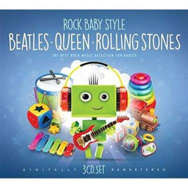 Imagem de Cd Rock Baby Style - Box 3 Cds - Beatles, Queen E Rolling Stones - Mus