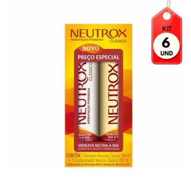 Imagem de Kit C/06 Neutrox Clássico Shampoo 300ml + Condicionador 200ml