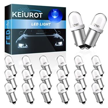 Imagem de Lâmpada GE44 47 756 755 para Pinball Lâmpada de Lâmpada de Máquina de Pinball 1893 1895 1847 Lâmpada BA9S 6,3V 6V Lâmpadas LED Azul Pacote de 20