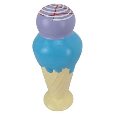 Imagem de Cofre De Gesso Criativo Infantil Casquinha Azul Presente