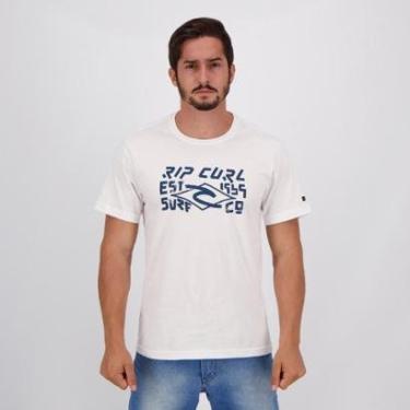 Imagem de Camiseta Rip Curl Cosmic Dye Branca-Masculino