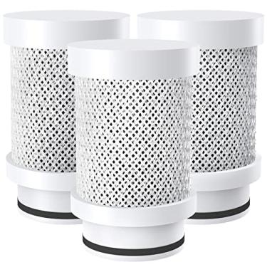 Imagem de OEMIRY Filtros de substituição para filtro de água de torneira OM-WF01 / OM-WF02, duram até 9 meses (pacote com 3)