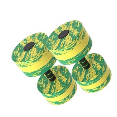 Imagem de Dynwave 2 pçs halteres aquáticos halteres de água barras de mão piscina fitness leve flutuante piscina halteres aqua halteres para treino, Redondo 27x15x15cm