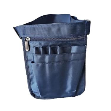 Imagem de menolana Enfermeira fanny pacote utilitário portátil multi compartimento organizador de enfermagem bolsa enfermeira cintura organizador cinto para tesoura