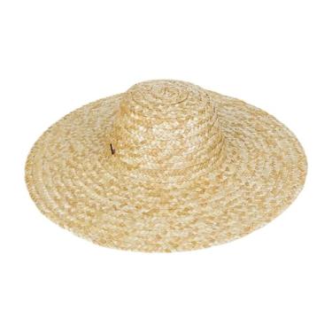 Imagem de shamjina Chapéu de palha de cowboy de verão, respirável, funcional, leve, com cordão de vento, multiuso para caminhadas, acessórios de pesca, Diâmetro 45CM