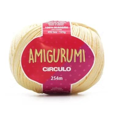 Imagem de Fio Amigurumi Creme 1112 Círculo 254m 100% Algodão