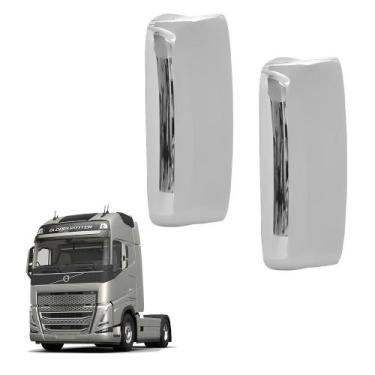 Imagem de 2 Tampa Retrovisor p Volvo FH 2010 a 2014 FM 2010 a 2020 - Fabbof