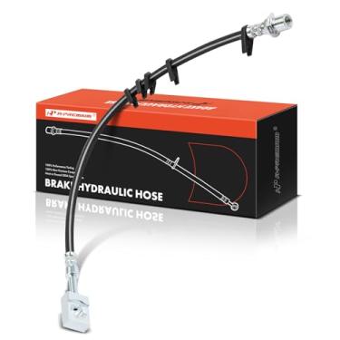 Imagem de A-Premium Mangueira hidráulica de freio lateral do passageiro traseiro compatível com modelos selecionados Chevrolet, GMC e Isuzu - C6500 Kodiak, C7500 Kodiak, C6500 Topkick, C7500 Topkick, HTR, HVR -