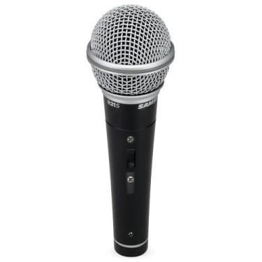 Imagem de Microfone Dinâmico Cardioide Com Chave On-Off Samson R21S