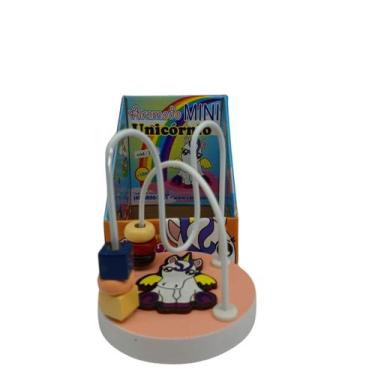 Imagem de Aramado Mini Unicornio Brinquedo Educativo Lúdico Circuitos Coloridos 