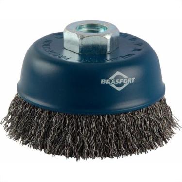 Imagem de Escova Aco Brasfort Copo 65Xm14 Aco Carbono 7257