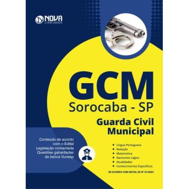 Imagem de Apostila GCM Sorocaba - SP - Guarda Civil Municipal - Nova Concursos