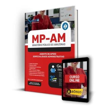 Imagem de Apostila MP-AM - Agente de Apoio - Especialidade Administrativo - Edit