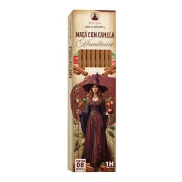 Imagem de Incenso Linha Mistica 0% Maça com Canela C/8 Varetas - Lua Mística - 1
