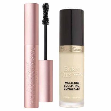 Imagem de Too Faced Kit - Máscara de Cílios + Corretivo Líquido Almond, Kit