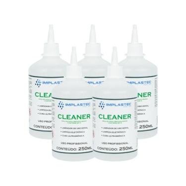 Imagem de Kit 5 Cleaner Limpador E Desoxidante Limpeza Eletrônica 250ml - Implas